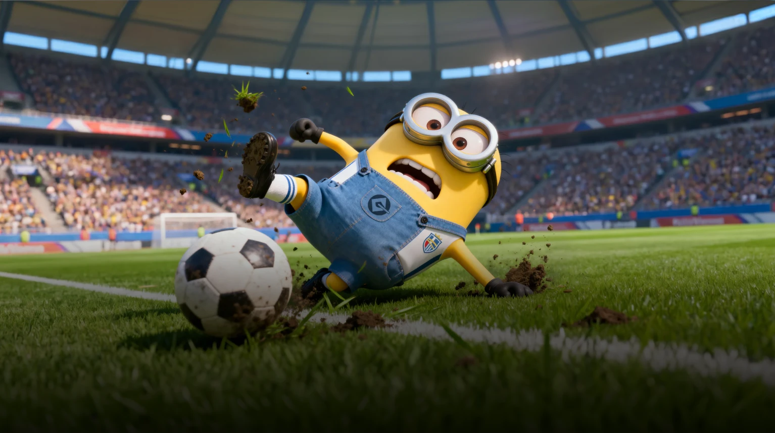 Football promotion art